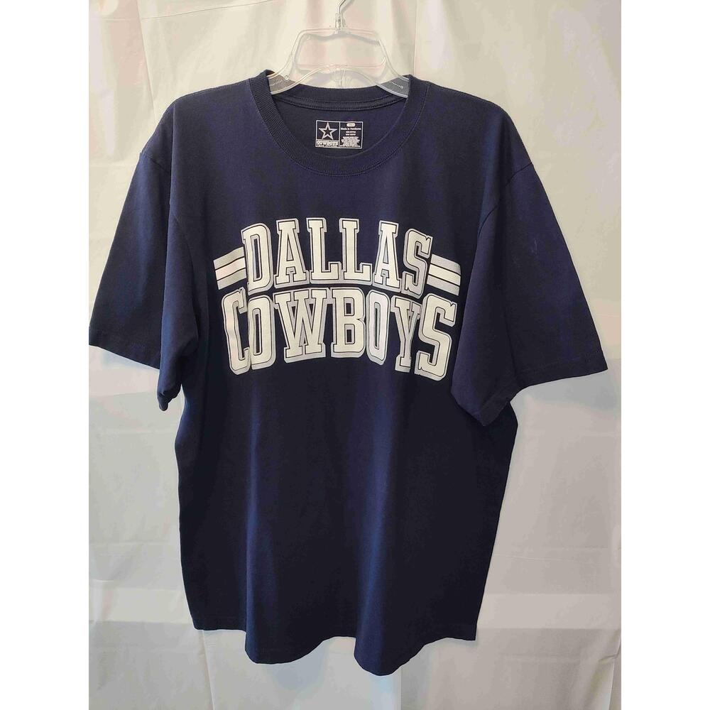 NFL Dallas Cowboys Men's Navy Blue Graphic T-Shirt XL By Cowboys Team Apparel
